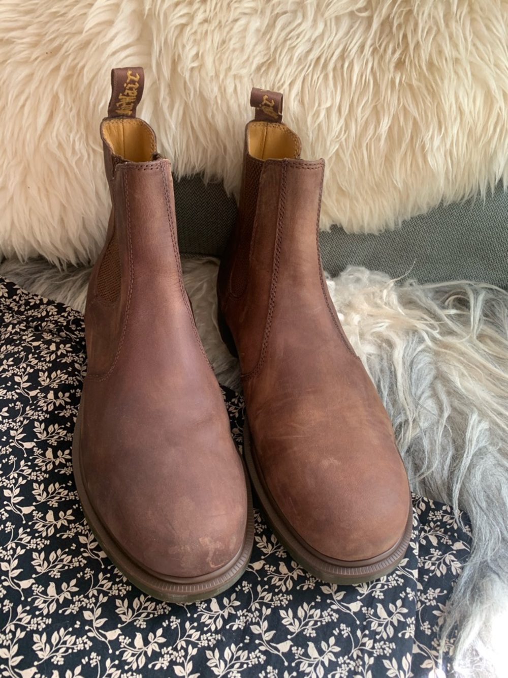 Dr marten men’s 13 crazy horse Chelsea boot - Picture 2 of 7